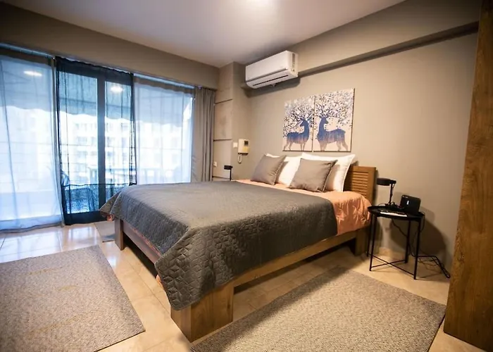 דירה 12nisou Studio With Balcony סלוניקי