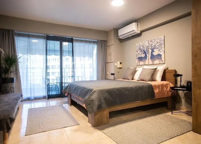 12nisou Studio With Balcony דירה